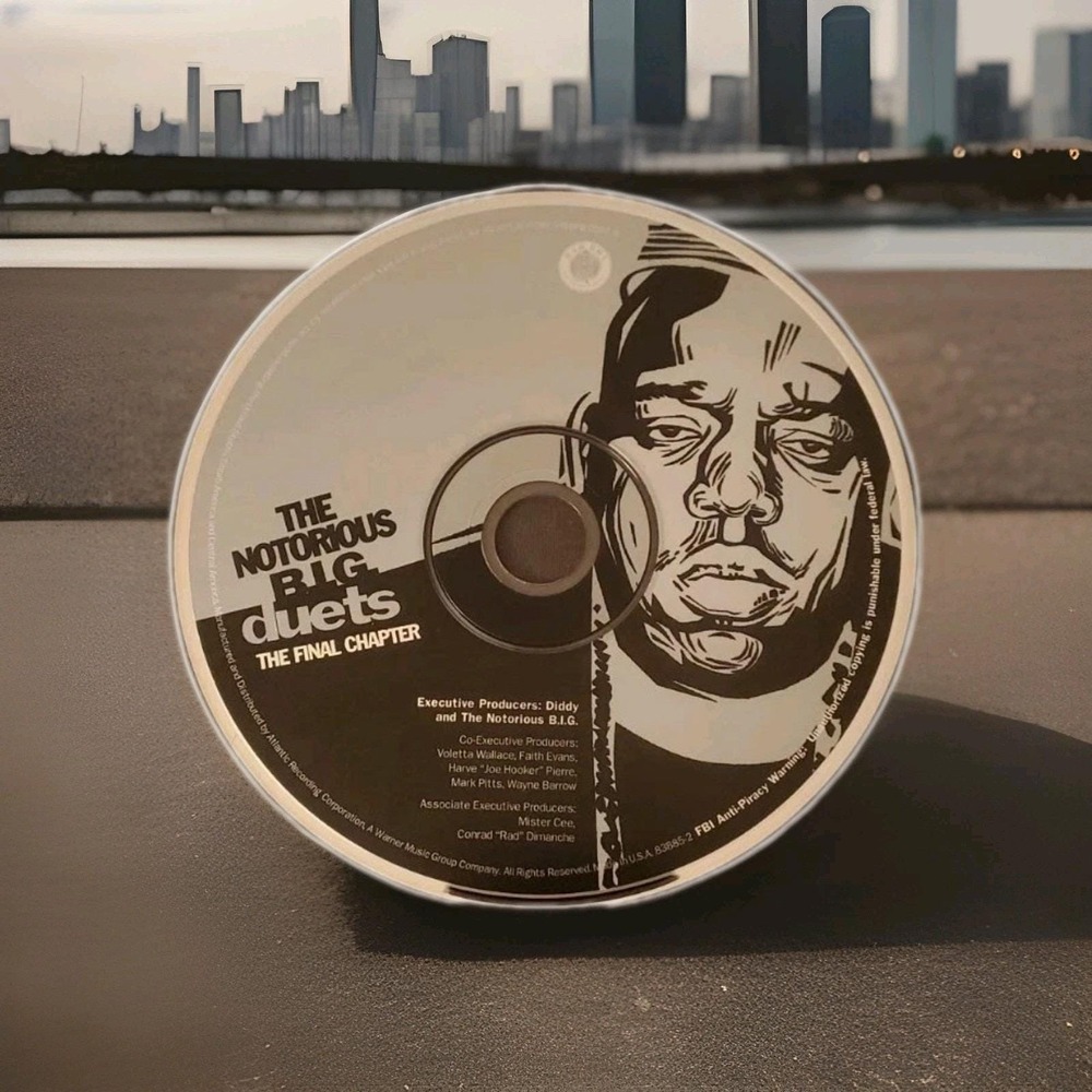 The Notorious BIG Duets The Final Chapter CD Disc Only Bad Boy BIGGIE Hip Hop